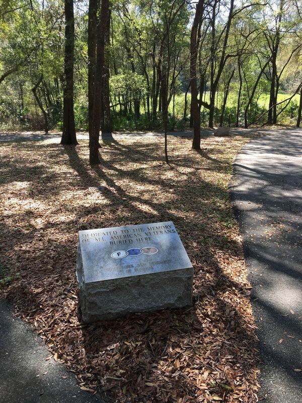 All American Veterans Buried Here Marker. Click for full size. All American Veterans Buried Here Marker image. Click for full size.