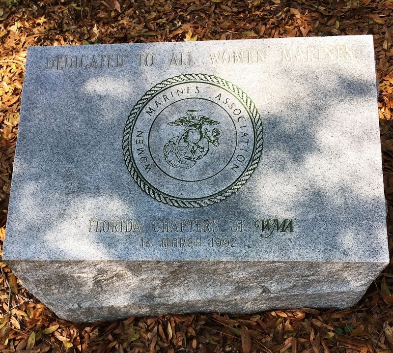 All Women Marines Marker. Click for full size. All Women Marines Marker image. Click for full size.