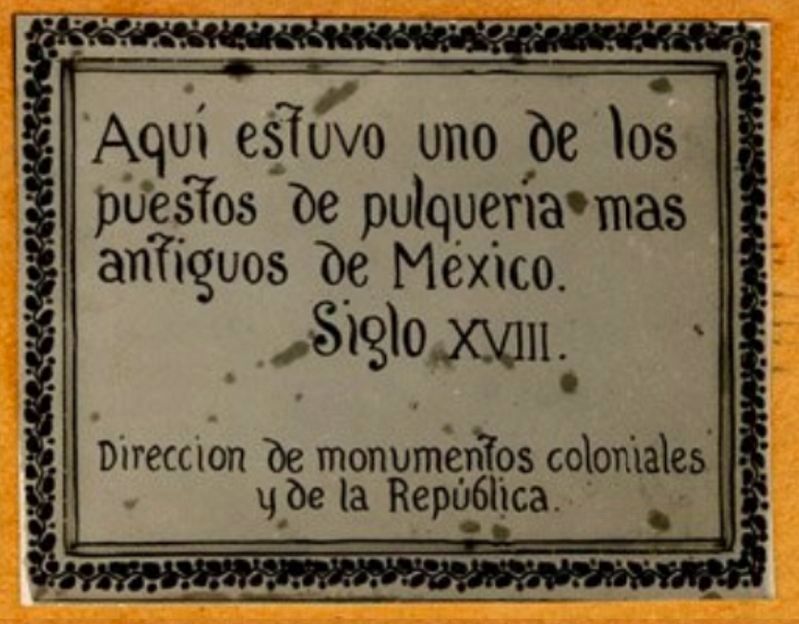 One of the Oldest Pulque Dispensaries Marker image. Click for full size.