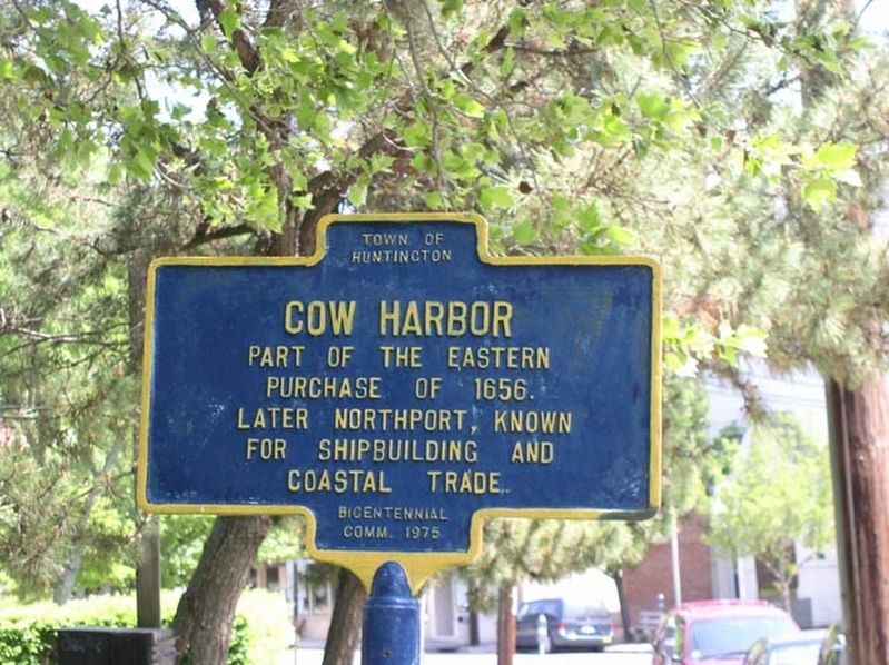 Cow Harbor Marker image. Click for full size.