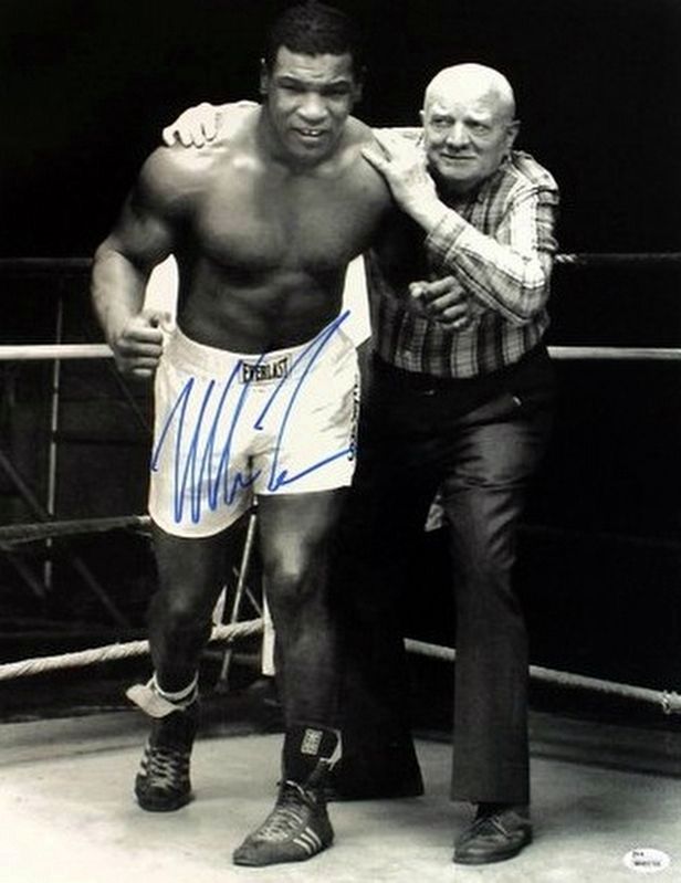 Mike Tyson and Cus D'Amato image. Click for full size.