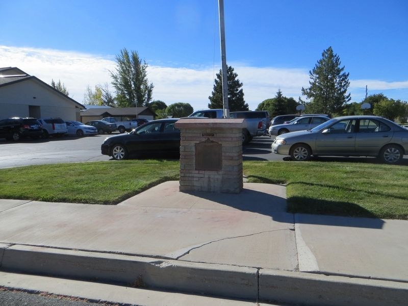 Old Social Hall Marker. Click for full size. Old Social Hall Marker image. Click for full size.
