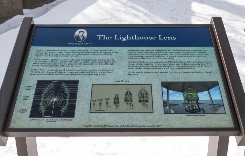 The Lighthouse Lens Marker image. Click for full size.
