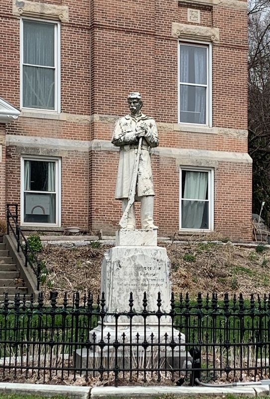 Town of Hoosick Civil War Memorial image. Click for full size.