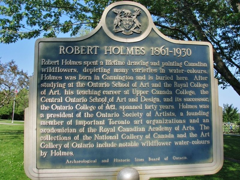 Robert Holmes 1861-1930 Marker image. Click for full size.