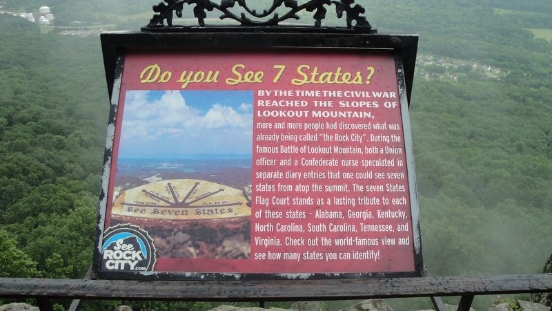 Do You See 7 States? Marker. Click for full size. Do You See 7 States? Marker image. Click for full size.