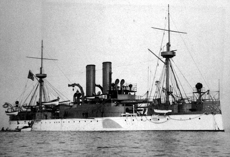 USS Maine (ACR-1) image. Click for full size.