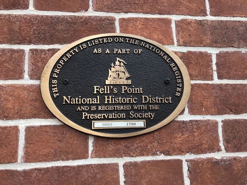 931 Fell Street Marker image. Click for full size.