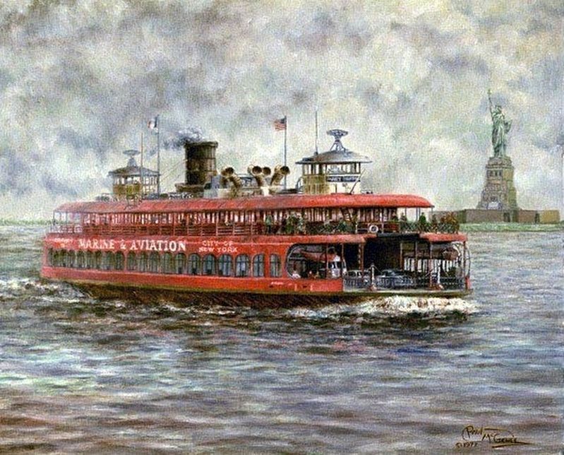 Staten Island Ferry "Mary Murray" image. Click for full size.