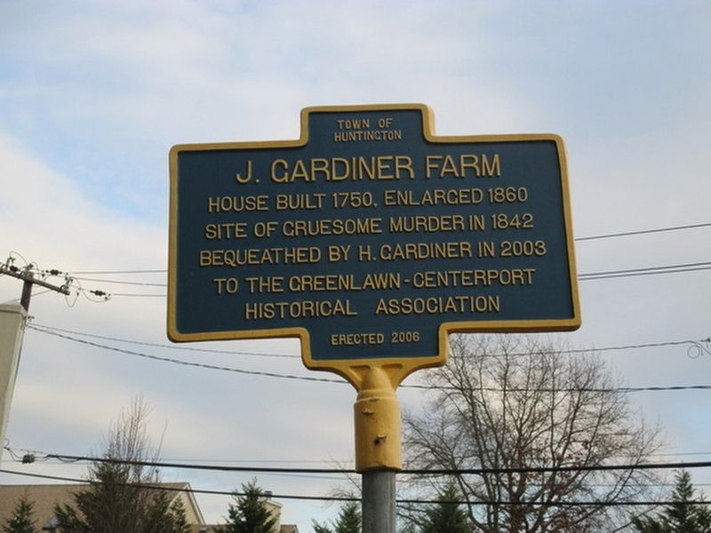 J. Gardiner Farm Marker image. Click for full size.