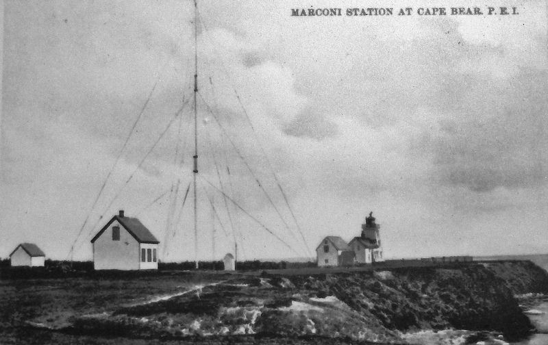 Marker detail: Marconi Station / La station Marconi image. Click for full size.