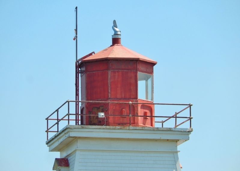 Cape Bear Lighthouse Lantern Room image. Click for full size.