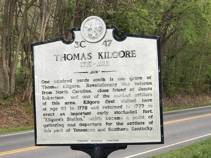 Thomas Kilgore Marker. Click for full size. Thomas Kilgore Marker image. Click for full size.