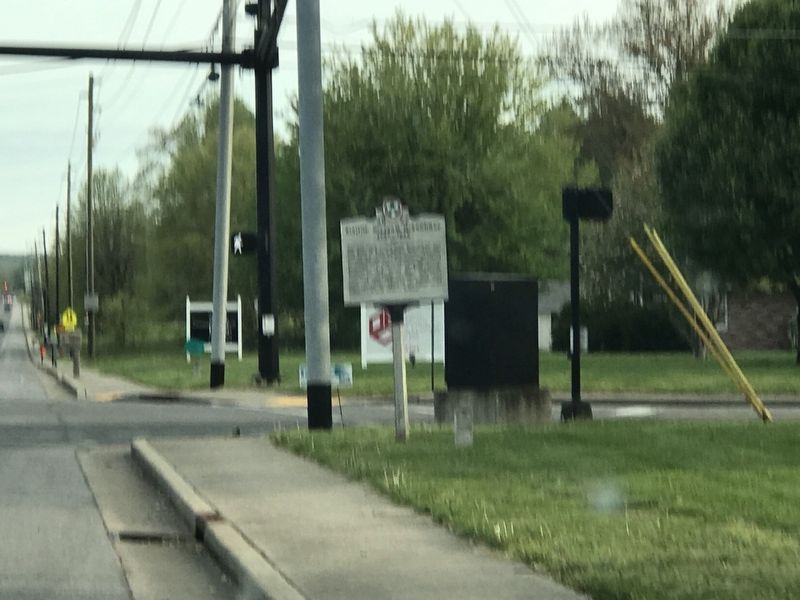 Bishop William McKendree Marker. Click for full size. Bishop William McKendree Marker image. Click for full size.
