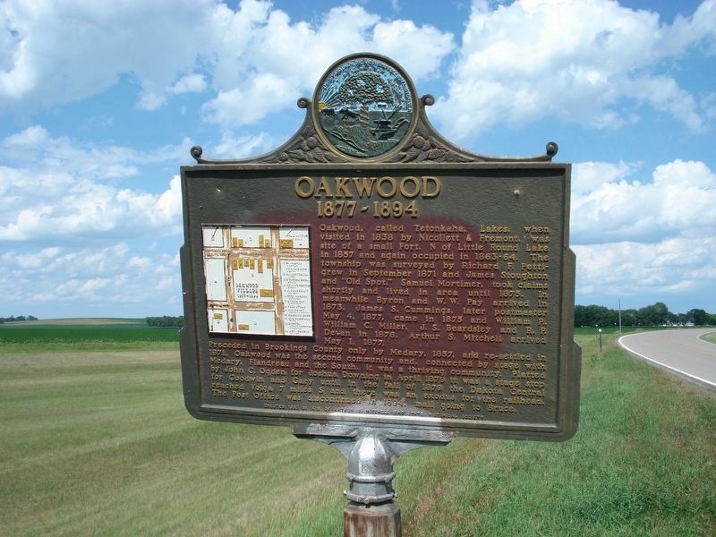 Oakwood Marker image. Click for full size.