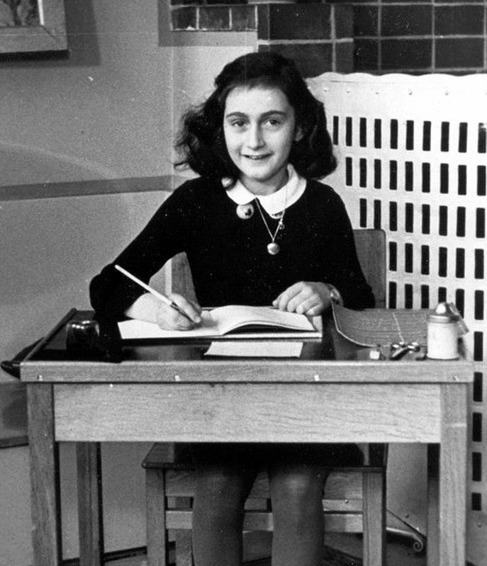 Anne Frank image. Click for full size.