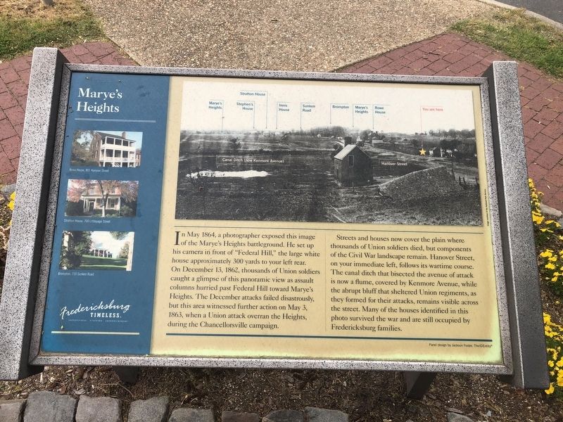 Marye's Heights Marker image. Click for full size.