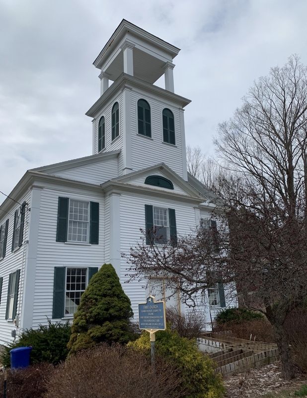 First Church Marker. Click for full size. First Church Marker image. Click for full size.