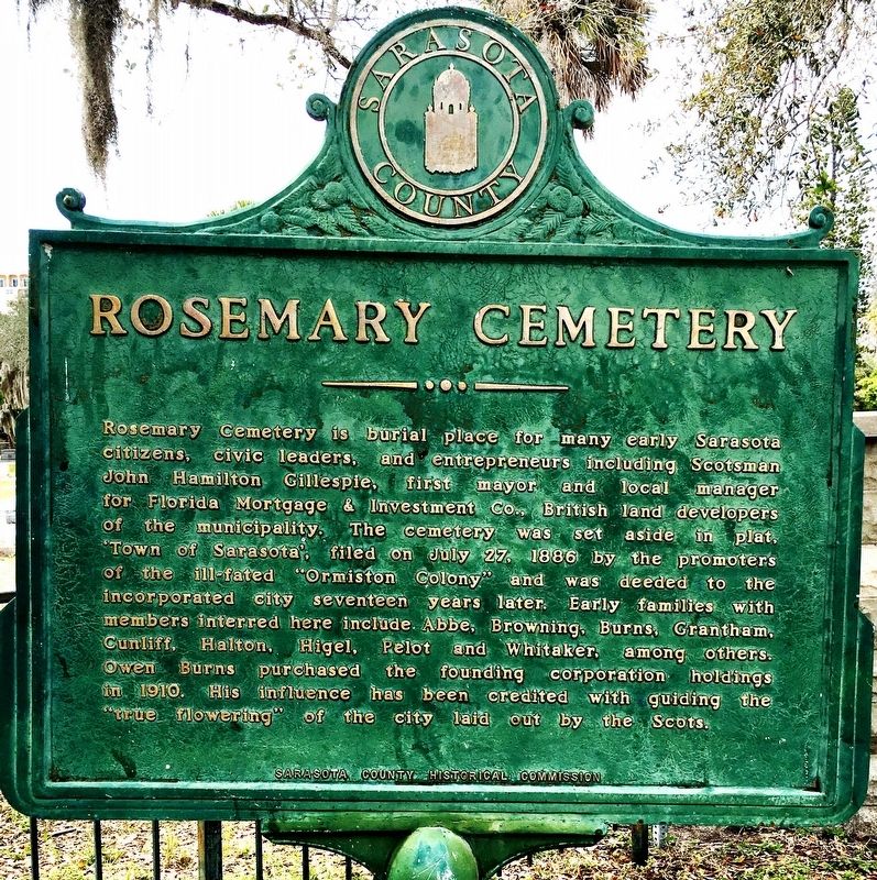 Rosemary Cemetery Marker. Click for full size. Rosemary Cemetery Marker image. Click for full size.