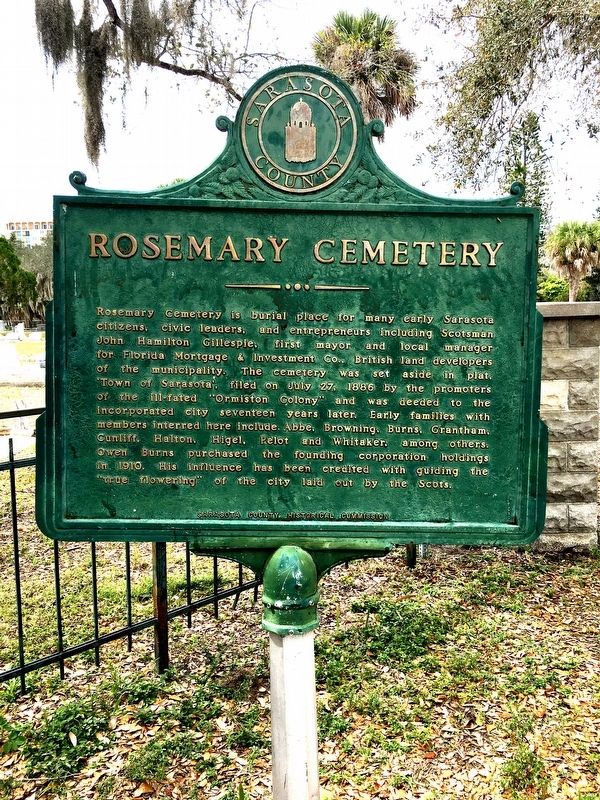 Rosemary Cemetery Marker. Click for full size. Rosemary Cemetery Marker image. Click for full size.