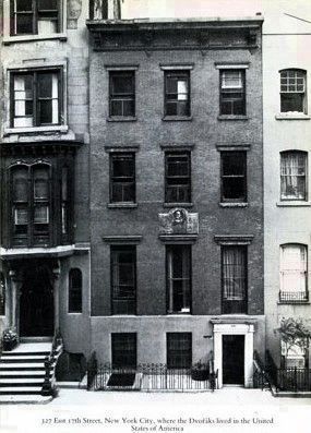 The Dvorak House, 327 E 17th St. Click for full size. The Dvorak House, 327 E 17th St image. Click for full size.