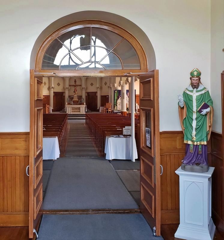 Saint David Catholic Church • Sanctuary Entrance image. Click for full size.