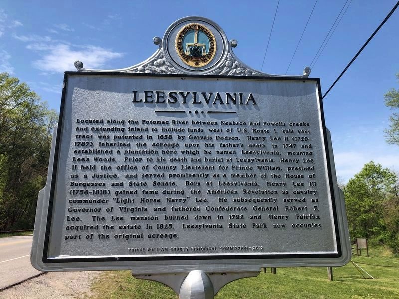 Leesylvania Marker image. Click for full size.