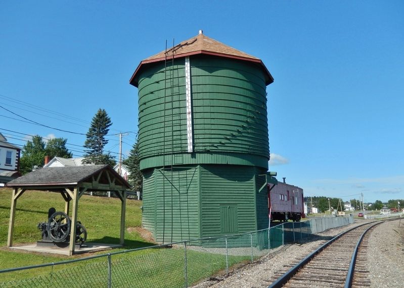 Frenchville Water Tank image. Click for full size.