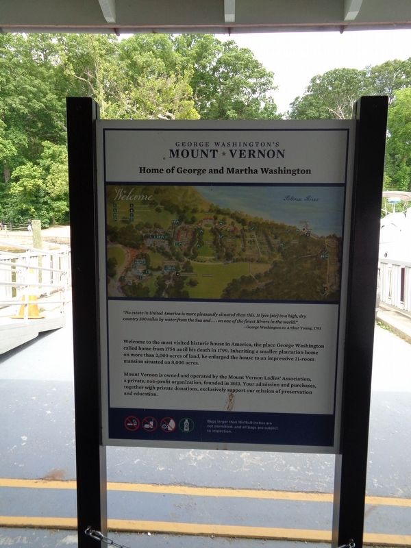 Home of George and Martha Washington. Click for full size. Home of George and Martha Washington image. Click for full size.