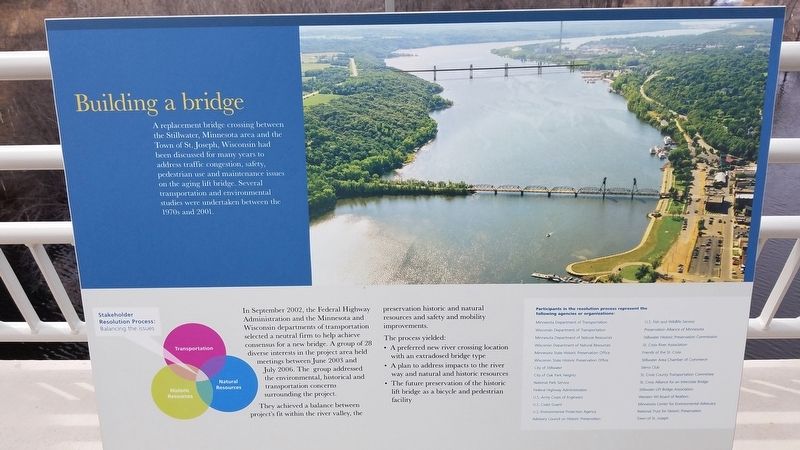 Building a bridge Marker image. Click for full size.