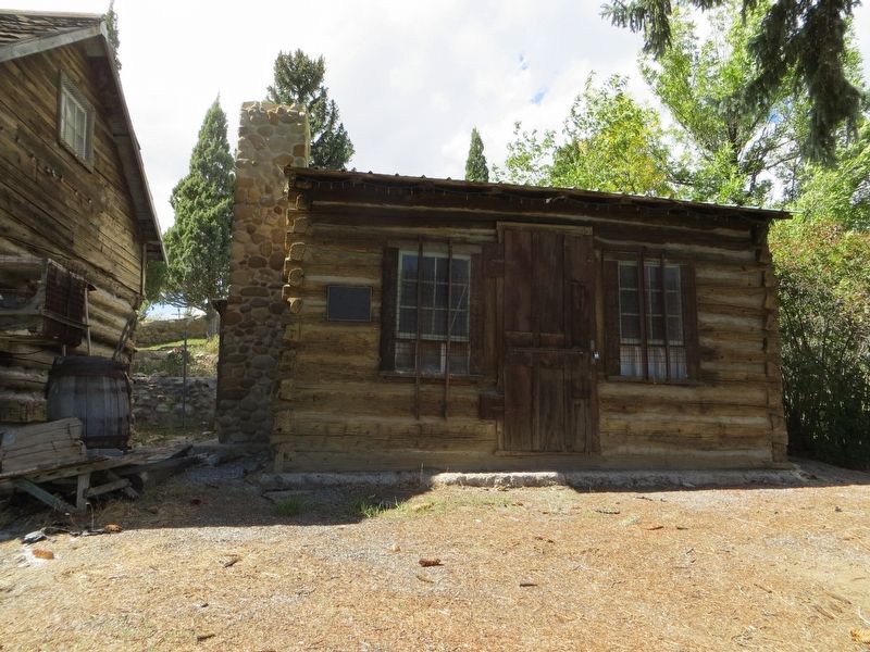 Oldest Cabin in Price Marker image. Click for full size.