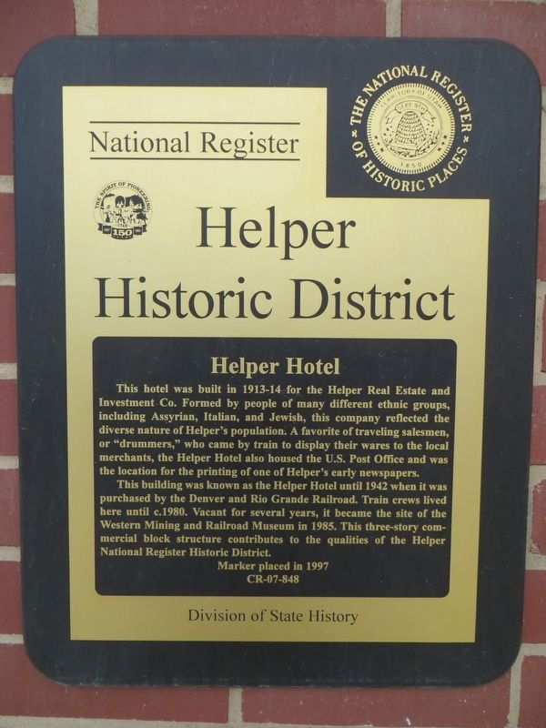 Helper Hotel Marker image. Click for full size.