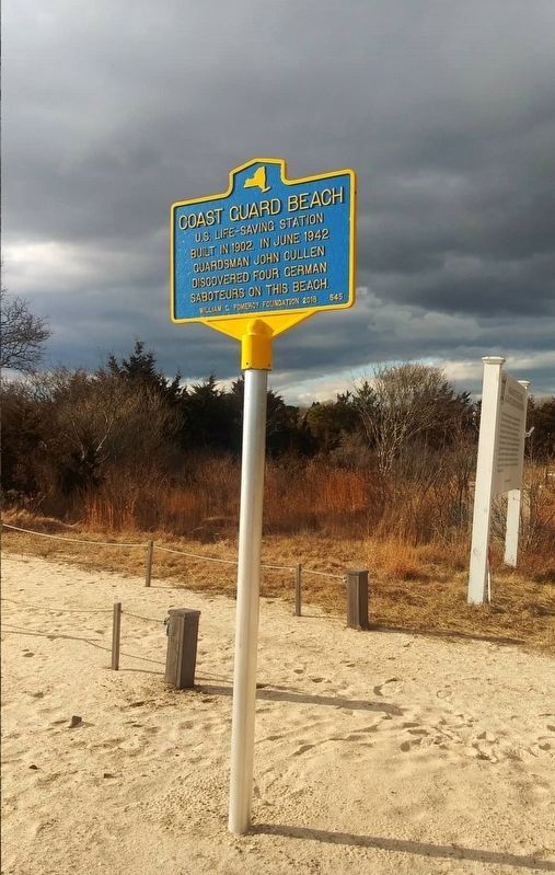 Coast Guard Beach Marker. Click for full size. Coast Guard Beach Marker image. Click for full size.