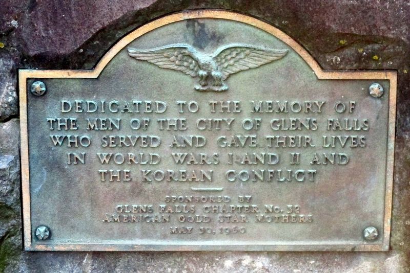 Glens Falls War Memorial image. Click for full size.