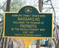 Hawkins Family Cemetery Marker. Click for full size. Hawkins Family Cemetery Marker image. Click for full size.