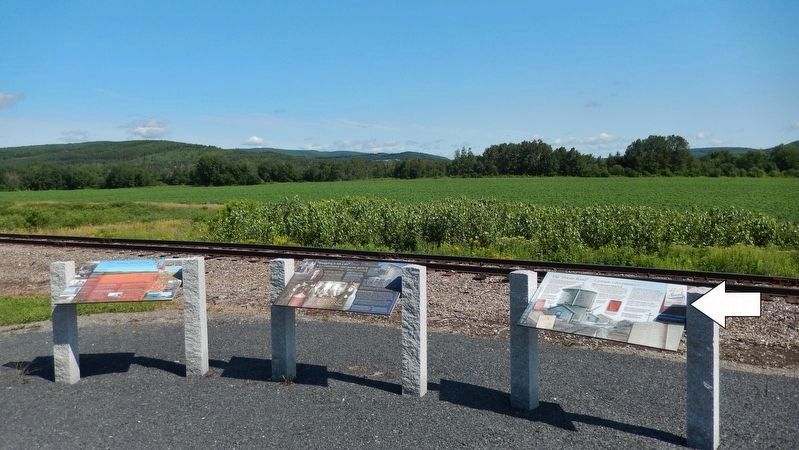 The "Potato Road" /<br>La route «des patates » Marker. Click for full size. The "Potato Road" /<br>La route «des patates » Marker image. Click for full size.