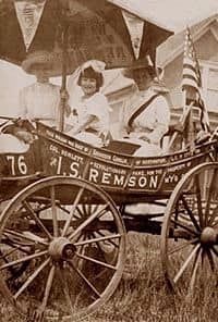 Suffrage Rally Wagon image. Click for full size.
