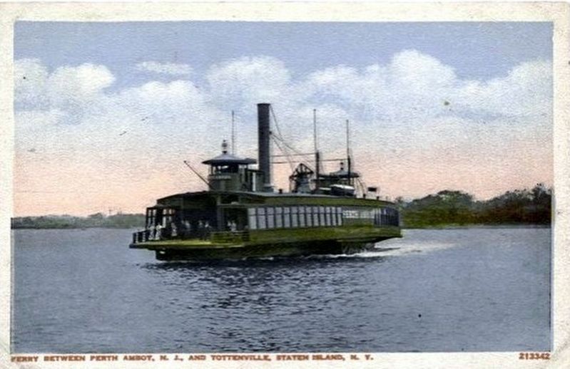 Ferryboat "Perth Amboy" image. Click for full size.