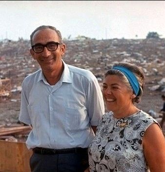 Max and Miriam Yasgur - after image. Click for full size.