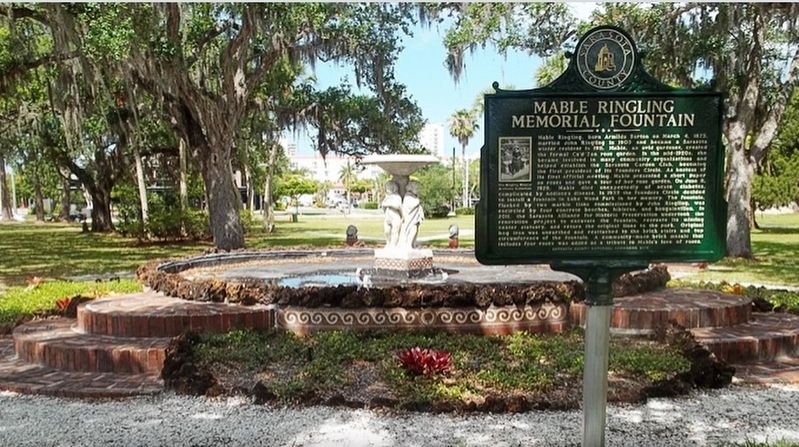 Mable Ringling Fountain image. Click for full size.