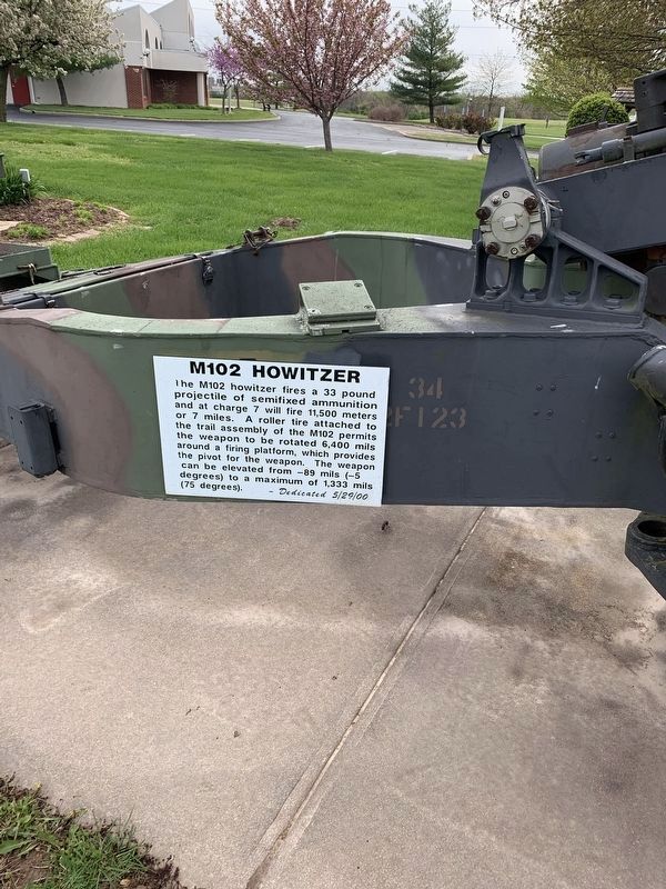 M102 Howitzer Marker image. Click for full size.