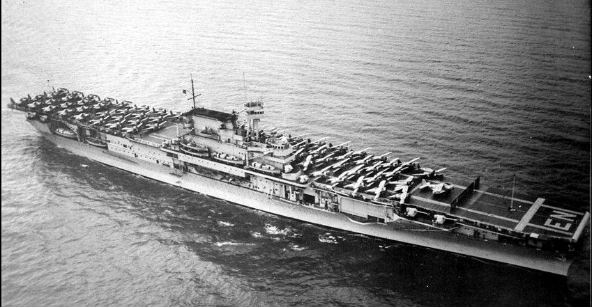 USS Enterprise (CV-6), 1939 image. Click for full size.