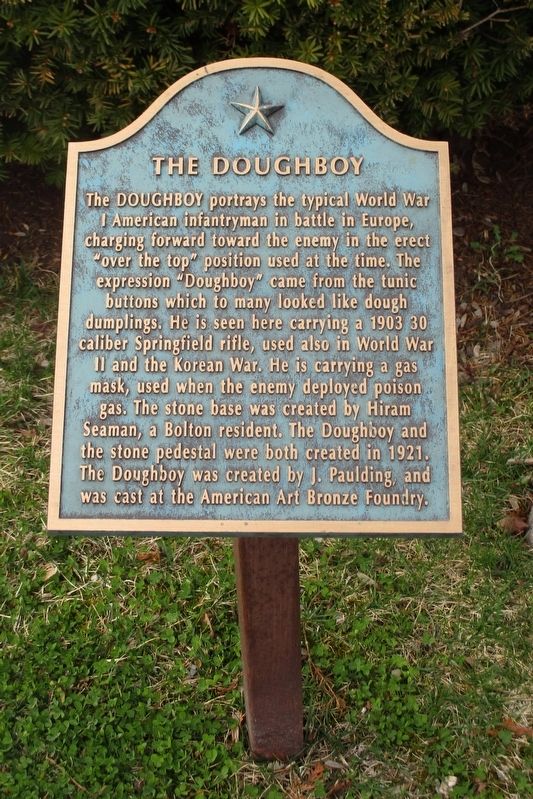 The Doughboy Marker image. Click for full size.