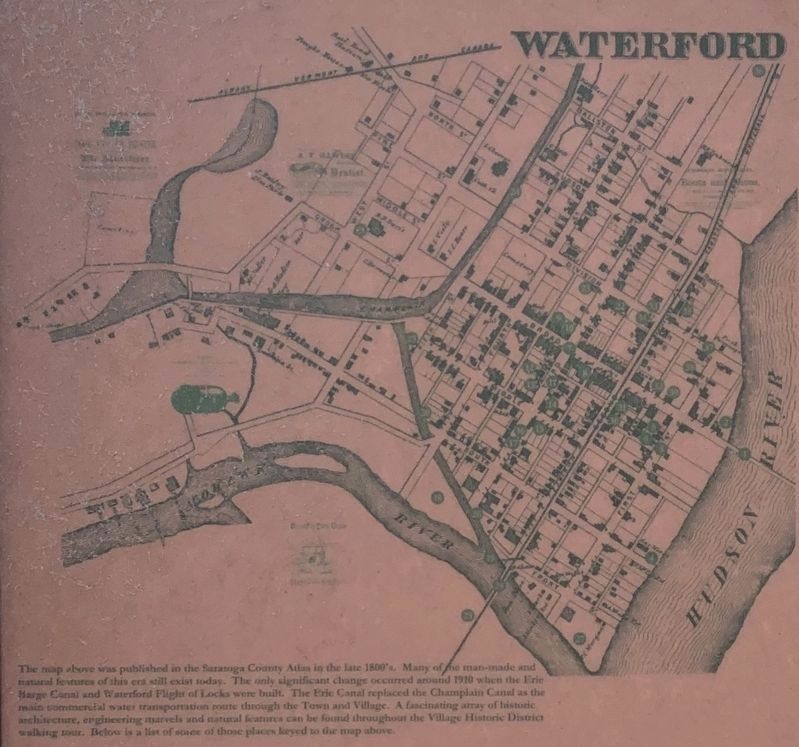 Waterford Village Historic District Map image. Click for full size.