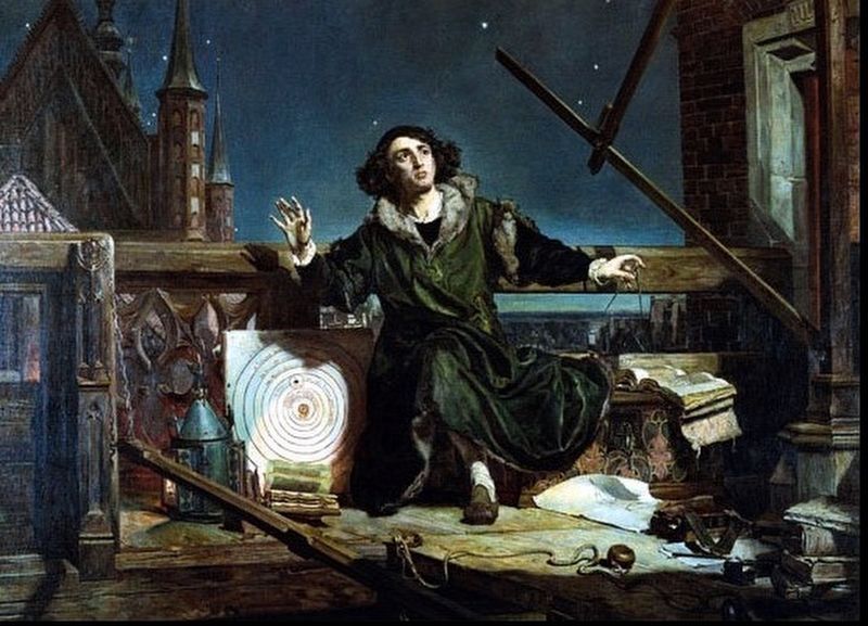 "Astronomer Copernicus, or Conversations with God" image. Click for full size.
