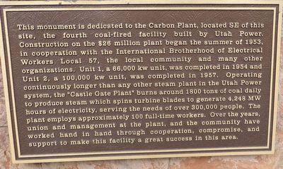 Carbon Plant Marker image. Click for full size.