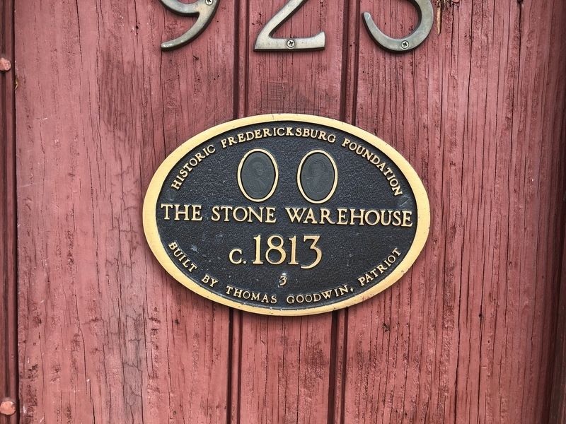 The Stone Warehouse Marker image. Click for full size.
