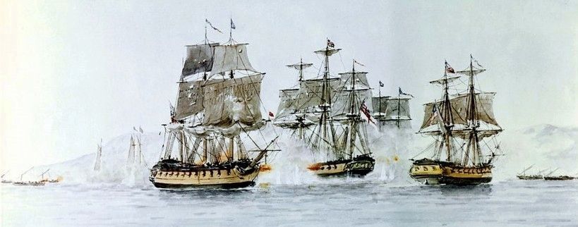The Battle of Plattsburgh Bay / Lake Champlain image. Click for full size.