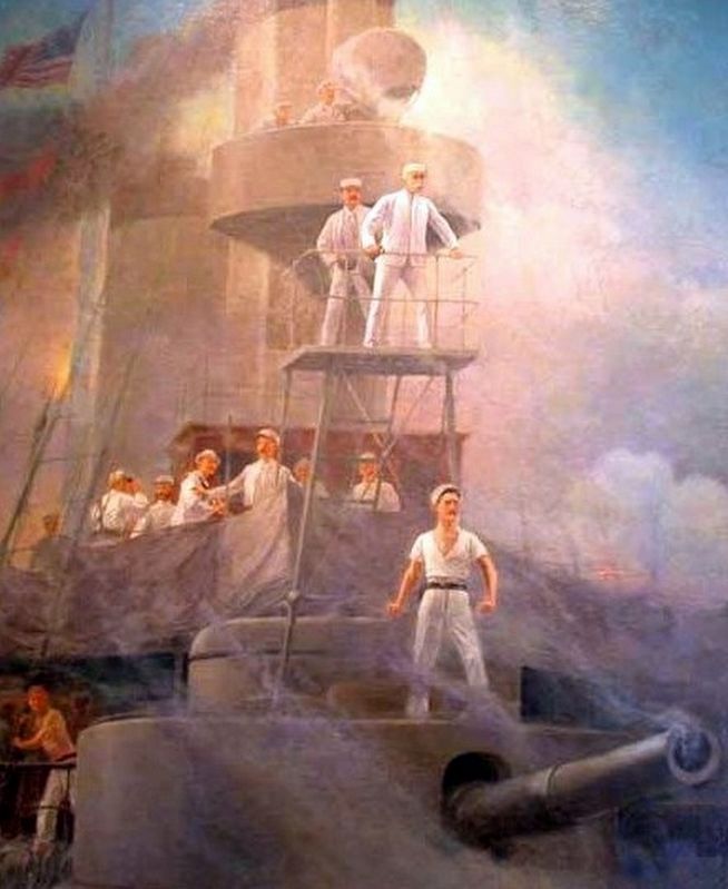 Admiral Dewey at Manila Bay image. Click for full size.