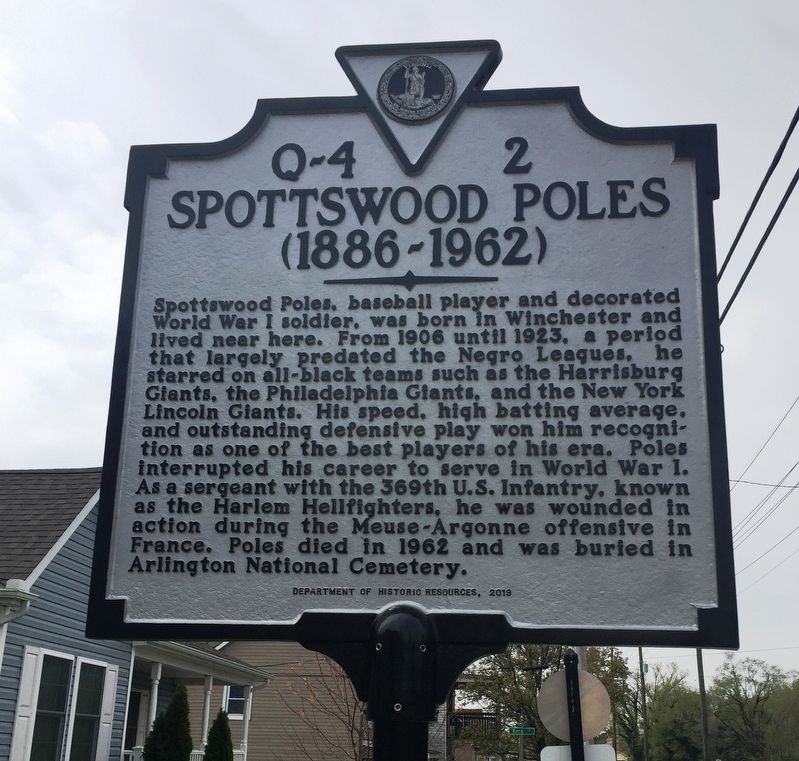 Spottswood Poles Marker image. Click for full size.